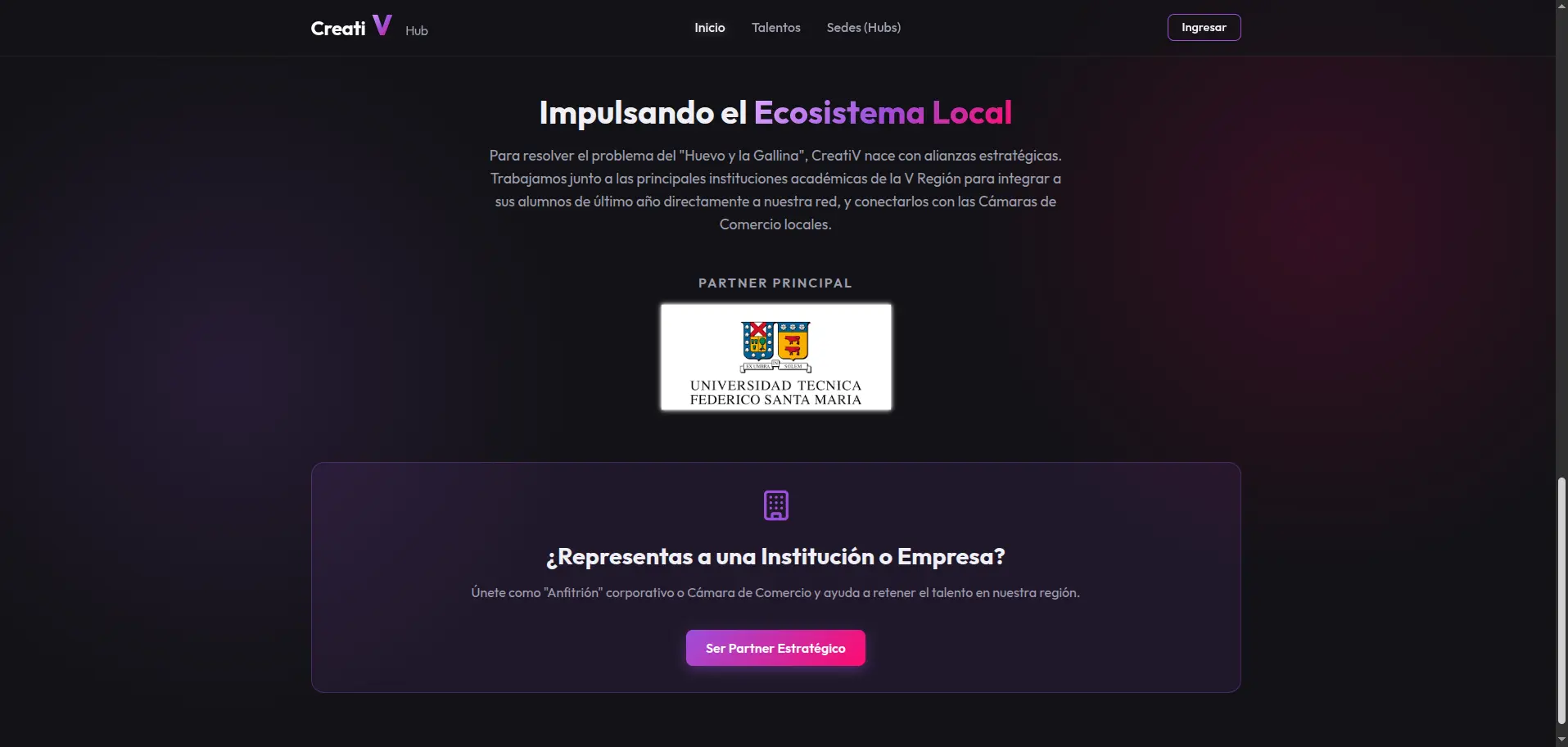 Miniatura del proyecto CreatiV Hub - Imagen 4